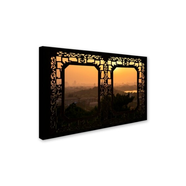 Philippe Hugonnard 'Sunset View' Canvas Art,22x32